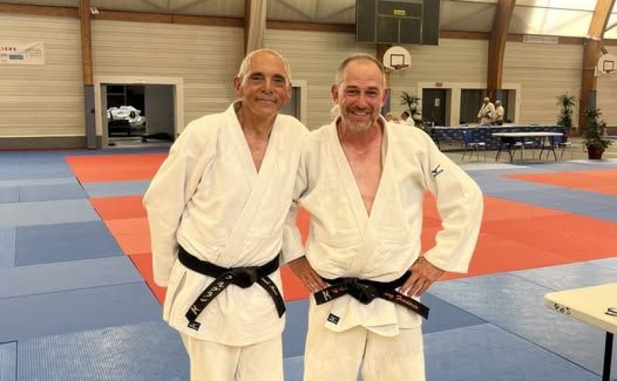 Marc et Frédéric sont deuxième dan